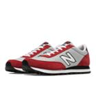 501 New Balance Men's Running Classics Shoes - Silver, Red (ml501brp)