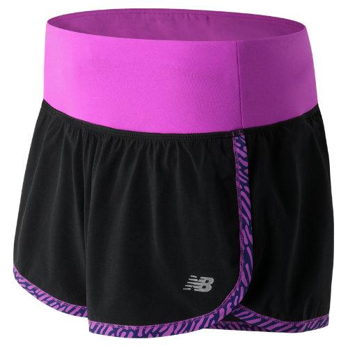 New Balance 61232 Women's Impact 3 Inch Short - Pink (ws61232urc)