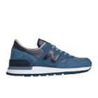 New Balance 990 Distinct Mid-century Modern Men's Made In Usa Shoes - Blue/navy (m990dbl)