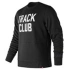 New Balance 73598 Men's Essentials Track Club Crew - Black (mt73598bk)