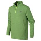 New Balance 14482 Kids' Quarter Zip Pullover - Green/blue (bt14482emb)