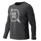 New Balance 71610 Men's United Nyc Half Bolt Tee - (mt71610v-ue)