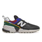 New Balance 574 Sport Men's Shoes - Black/green (ms574apb)
