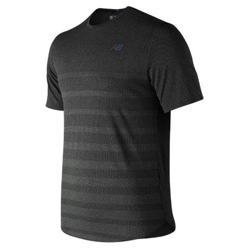 New Balance 83250 Men's Q Speed Jacquard Short Sleeve - Black (mt83250bk)