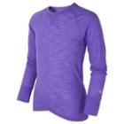 New Balance 12536 Kids' Long Sleeve Performance Tee - Purple (gt12536avi)