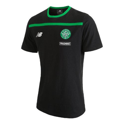 New Balance 690 Men's Celtic Mens Training Cotton Tee - Black (wstm690bk)