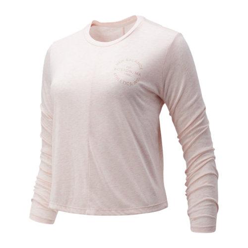 New Balance 93141 Women's Relentless Long Sleeve - Pink (wt93141pmh)