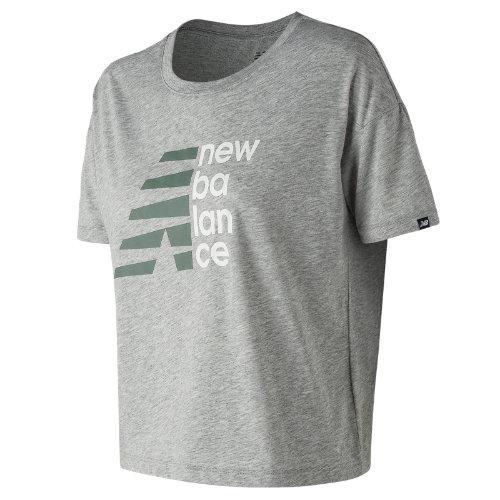New Balance 83564 Women's Essentials Split Tee - (wt83564)