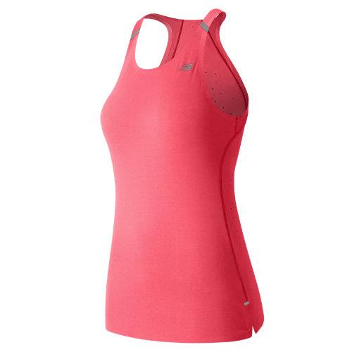 New Balance 63202 Women's Precision Run Top - Pink (wt63202gua)