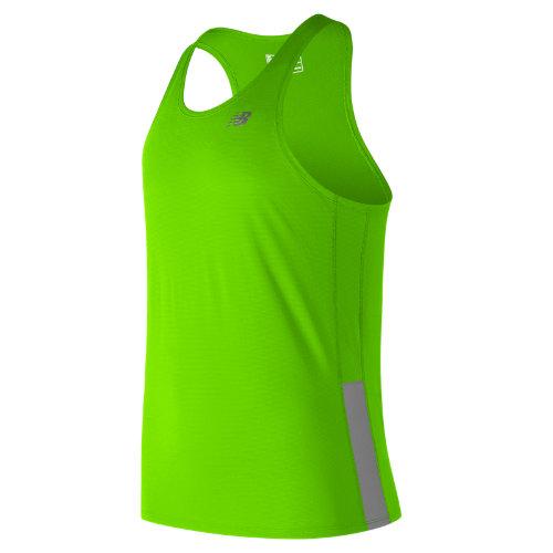 New Balance 73065 Men's Accelerate Singlet - Green (mt73065egl)