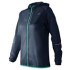 New Balance 61226 Women's Lite Packable Jacket - Navy/blue (wj61226gxy)