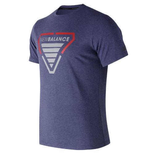 New Balance 83067 Men's Hero Heather Tech Tee - (mt83067)