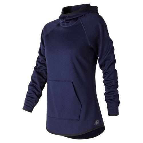 New Balance 73151 Women's Nb Corefleece Hoodie - Navy (wt73151pgm)