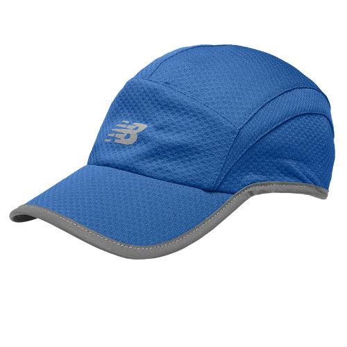 New Balance Men's & Women's 5 Panel Performance Hat - Blue (500142blu)