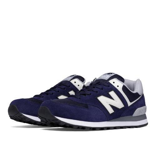 New Balance 574 Varsity Men's 574 Shoes - Navy/white (ml574vab)
