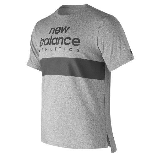 New Balance 73510 Men's Nb Athletics Reflective Tee - Grey (mt73510ag)