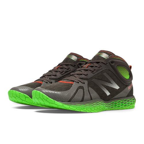 New Balance Fresh Foam 80 Men's High-intensity Trainers Shoes - Dark Grey, Fluorescent Green (mx80gg)