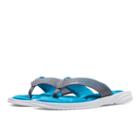 New Balance Cruz Ii Thong Women's Flip Flops Shoes - White, Blue Atoll (w6052wb)
