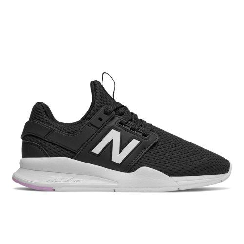 New Balance 247 Women's Sport Style Shoes - Black/purple (ws247te)