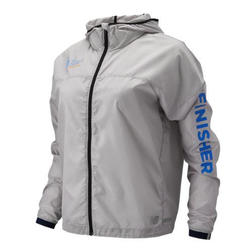 New Balance 91240 Women's Nyc Marathon Light Packjacket - Grey (wj91240movc)