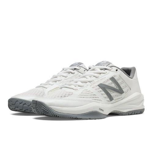 New Balance 896 Women's Tennis Shoes - White/silver (wc896wb1)