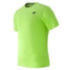 New Balance 53081 Men's Short Sleeve Heather Tech Tee - Green (mt53081txh)