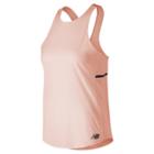 New Balance 91217 Women's Q Speed Whisper Tank - Pink (wt91217srg)
