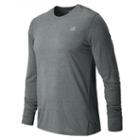 New Balance 3320 Men's Heathered Long Sleeve - Petrol (mrt3320pe)