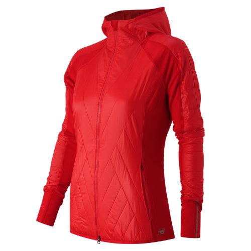 New Balance 53134 Women's Nb Heat Hybrid Jacket - Cerise (wj53134ce)