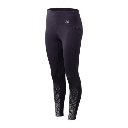 New Balance 93224 Women's Printed Impact Run Heat Tight - Purple (wp93224ivi)