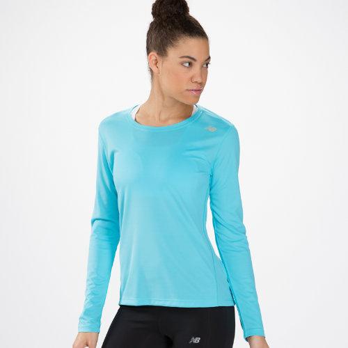 New Balance 3132 Women's Go 2 Long Sleeve - Poolside (wrt3132psd)