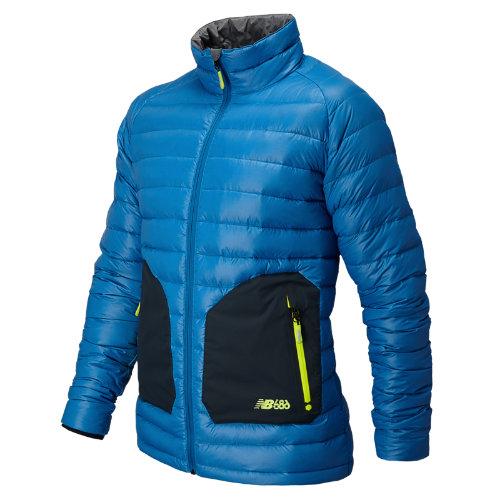 New Balance 4305 Men's Men's Alpine Reversible Down Jacket - Laser Blue (nmoj4305lsb)