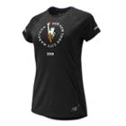 New Balance 93200 Women's Nyc Marathon Nb Ice 2.0 Short Sleeve - Black (wt93200mbk)