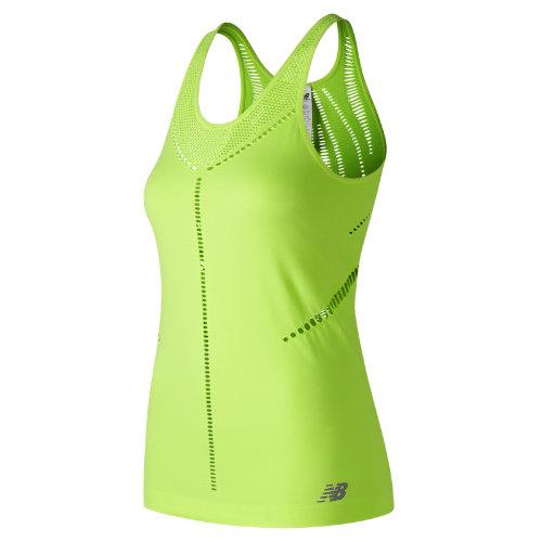 New Balance 91128 Women's Stretch Mesh Tank - Green (wt91128bio)