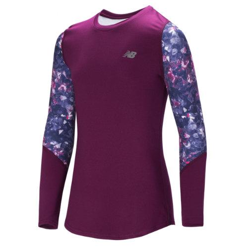 New Balance 15153 Kids' Long Sleeve Performance Top - (gt15153)