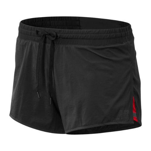 New Balance 91219 Women's Q Speed Track Short - Black (ws91219bk)