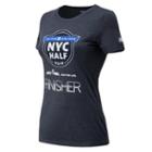 New Balance 81607 Women's United Airlines Nyc Half Short Sleeve - (wt81607c)