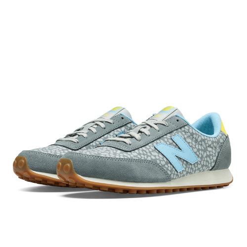 New Balance 410 Women's Running Classics Shoes - Grey, Light Grey, Blithe (wl410gb)