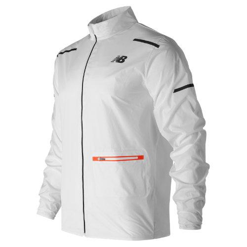 New Balance 71207 Men's Precision Run Jacket - White (mj71207wt)