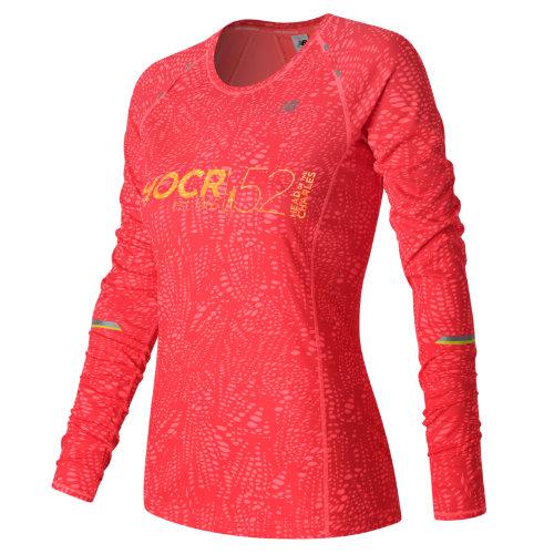 New Balance 63224 Women's Hocr Nb Ice Long Sleeve - Pink (wt63224egup)