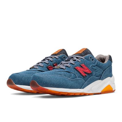Capsule X New Balance 580 Men's Lifestyle Shoes - Blue Smoke, Grenadine, White (mt580cbu)