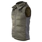 New Balance 53613 Men's Trackster Usa Padded Vest - Heather Grey (amv53613hgr)