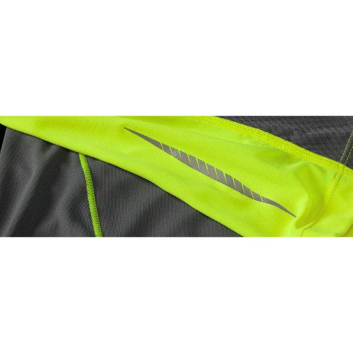 New Balance 4312 Men's Nb Ice Long Sleeve - Hi-lite, Lead (mrt4312hil)