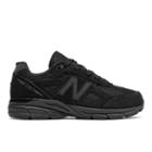 New Balance 990v4 Kids' Pre-school Lifestyle Shoes - Black (kj990tbp)