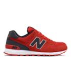 New Balance 574 Reflective Men's 574 Shoes - Red/black (ml574cnd)
