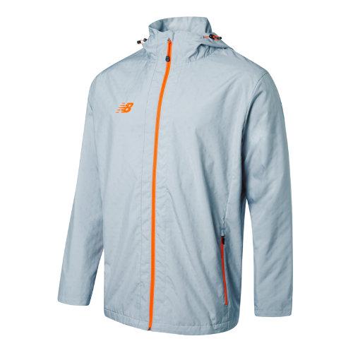 New Balance 532 Men's Tech Training Best Woven Jacket - Silver Mink (wsjm532svm)