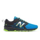 New Balance Fuelcore Nitrel Trail Men's Trail Running Shoes - Black/blue (mtntrlt1)