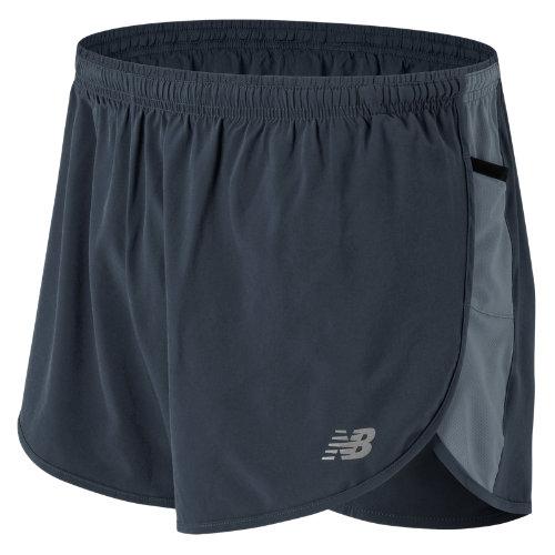 New Balance 53219 Men's Impact 3 Inch Split Short - Thunder, Cyclone (ms53219tuc)