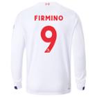 New Balance 939825 Men's Liverpool Fc Away Ls Jersey Firmino No Epl Patch - (mt939825-9na)