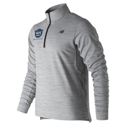New Balance 91121 Men's United Airlines Half Anticipate 2.0 Quarter Zip - (mt91121c)